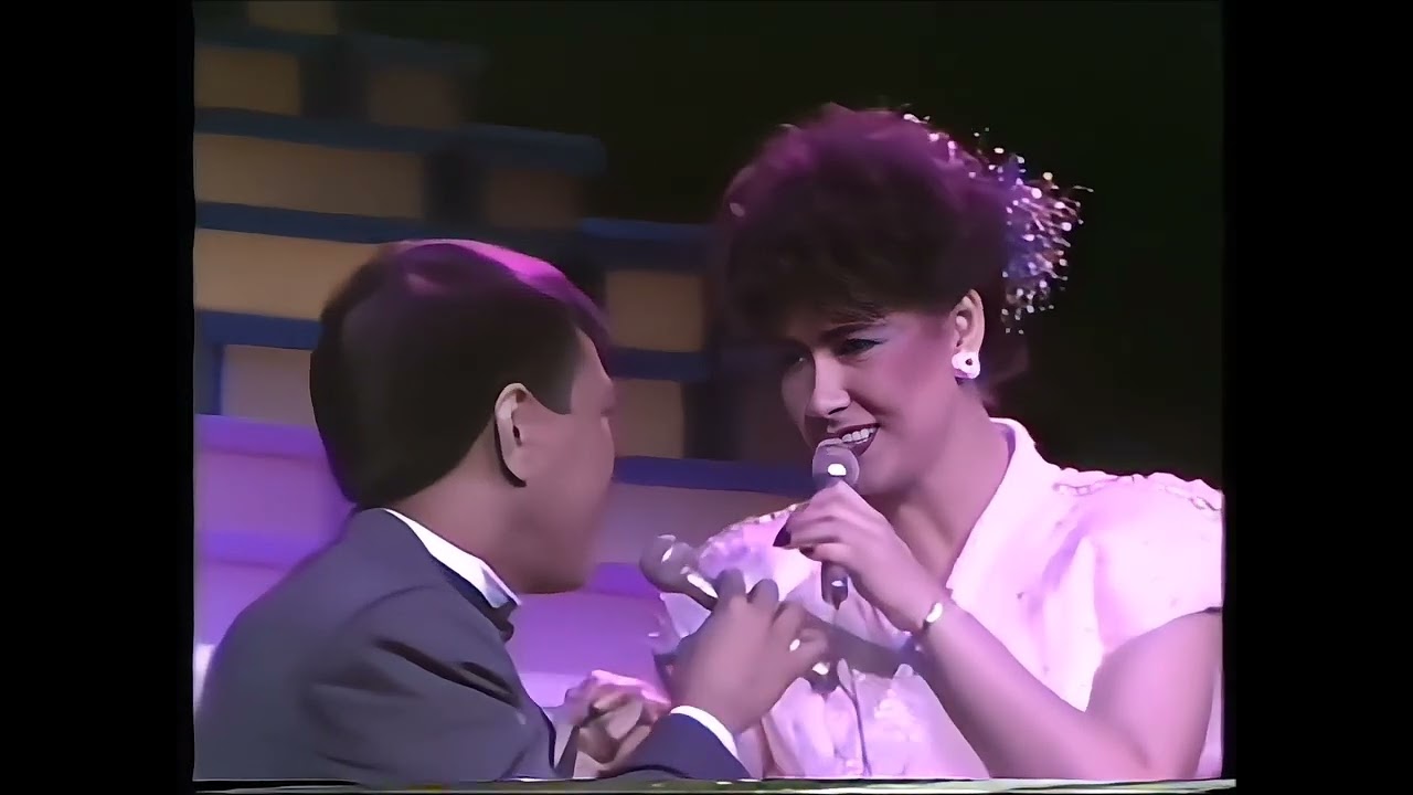 甄妮 Jenny Tseng and 羅文 Roman Tam - Classics Medley: 鐵血丹心, 一生有意義 and 世間始終你好 1984 Studio Dub