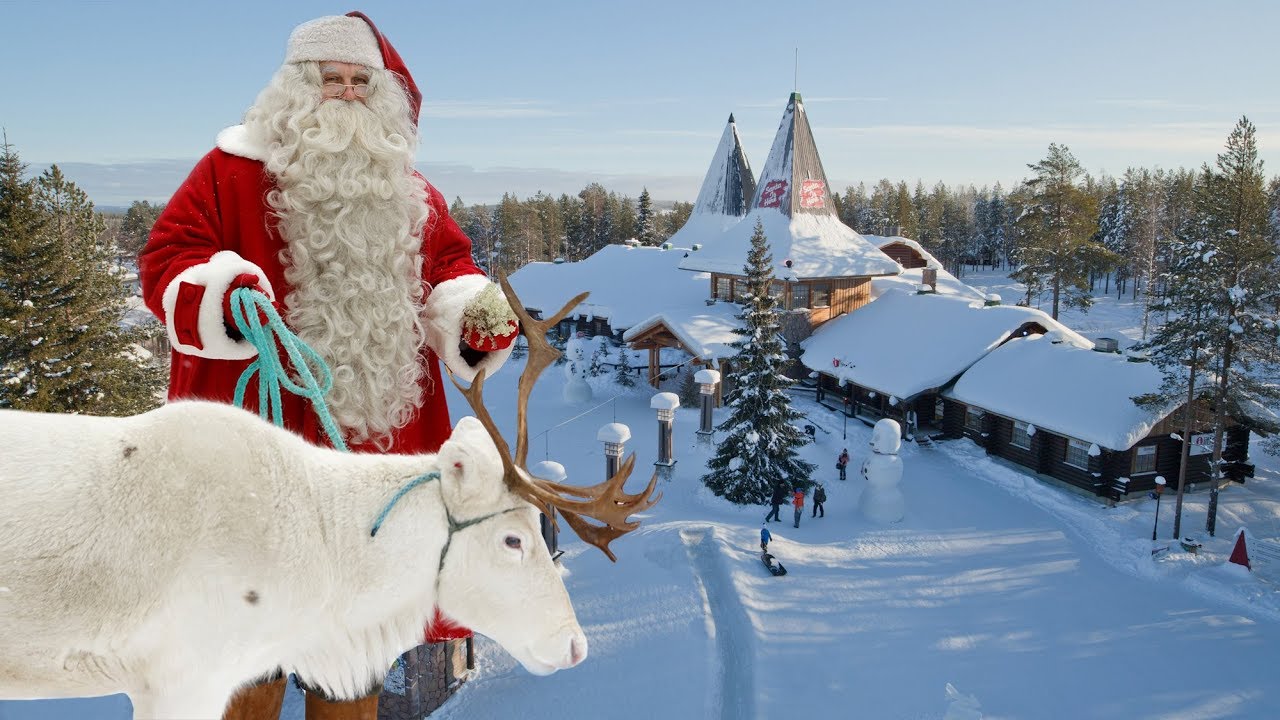 Villaggio di Babbo Natale per i bambini 🎅 Santa Claus Village Lapponia Finlandia Rovaniemi