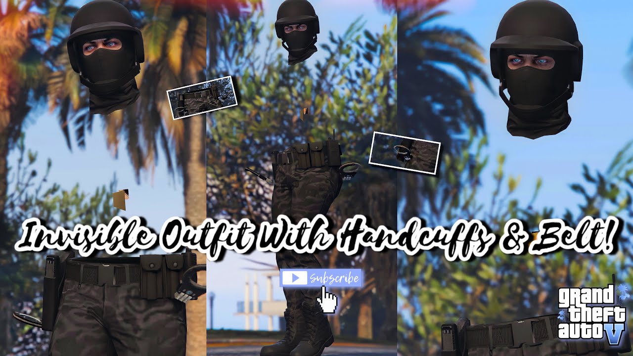GTA 5 Online | Invisible Male Outfit Tutorial! | ( Tryhard / Freemode ) [ Xbox, PS4/5 ]