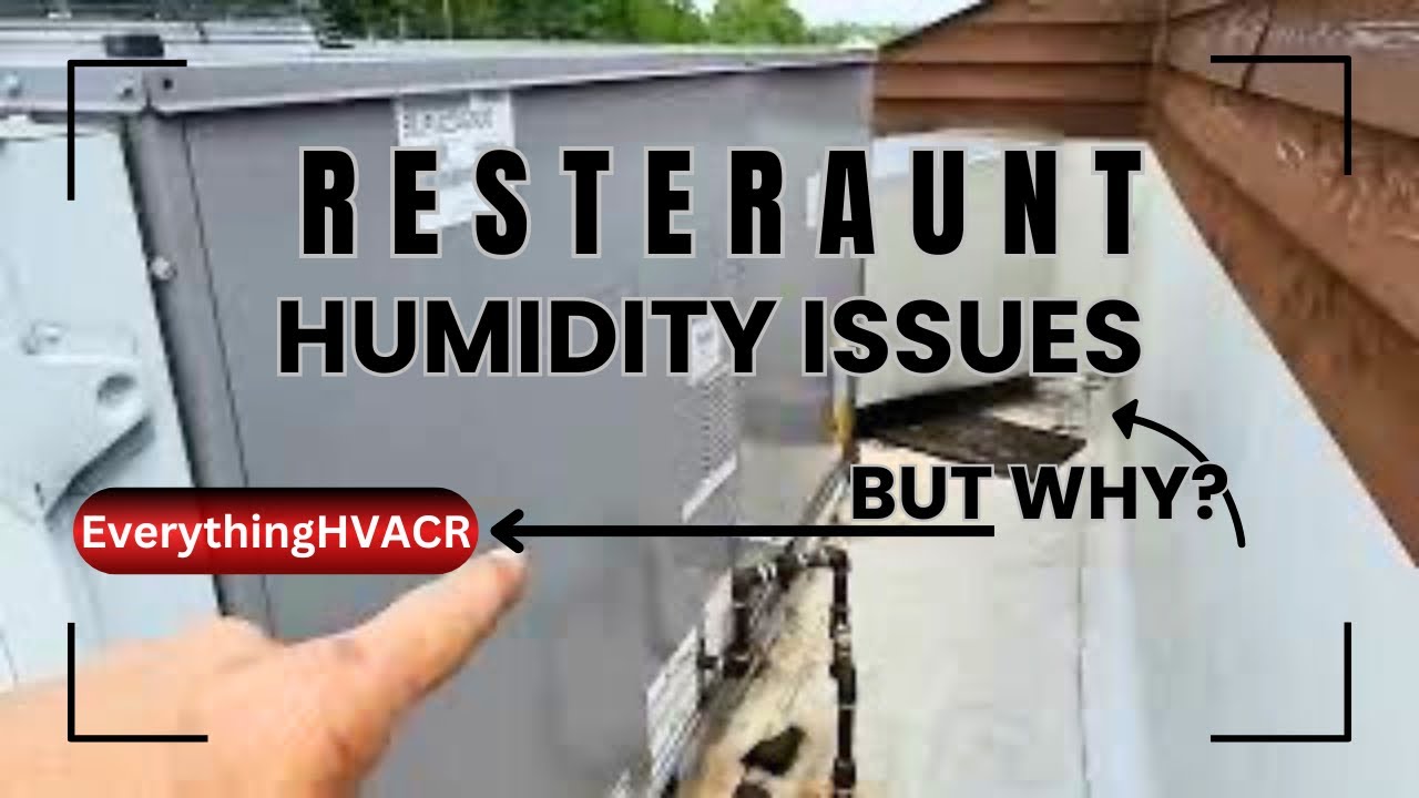 Restaurant humidity issues: Was this ever balanced? #hvac #hvacservice #hvaclife #commercialhvac