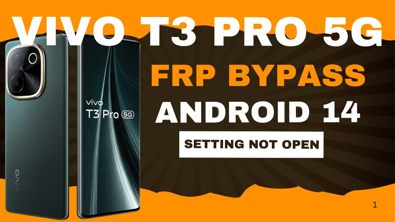 Разблокировка FRP для Vivo T3 Pro 5G 2025 | Обход FRP для всех Vivo на Android 14 — исправление п...