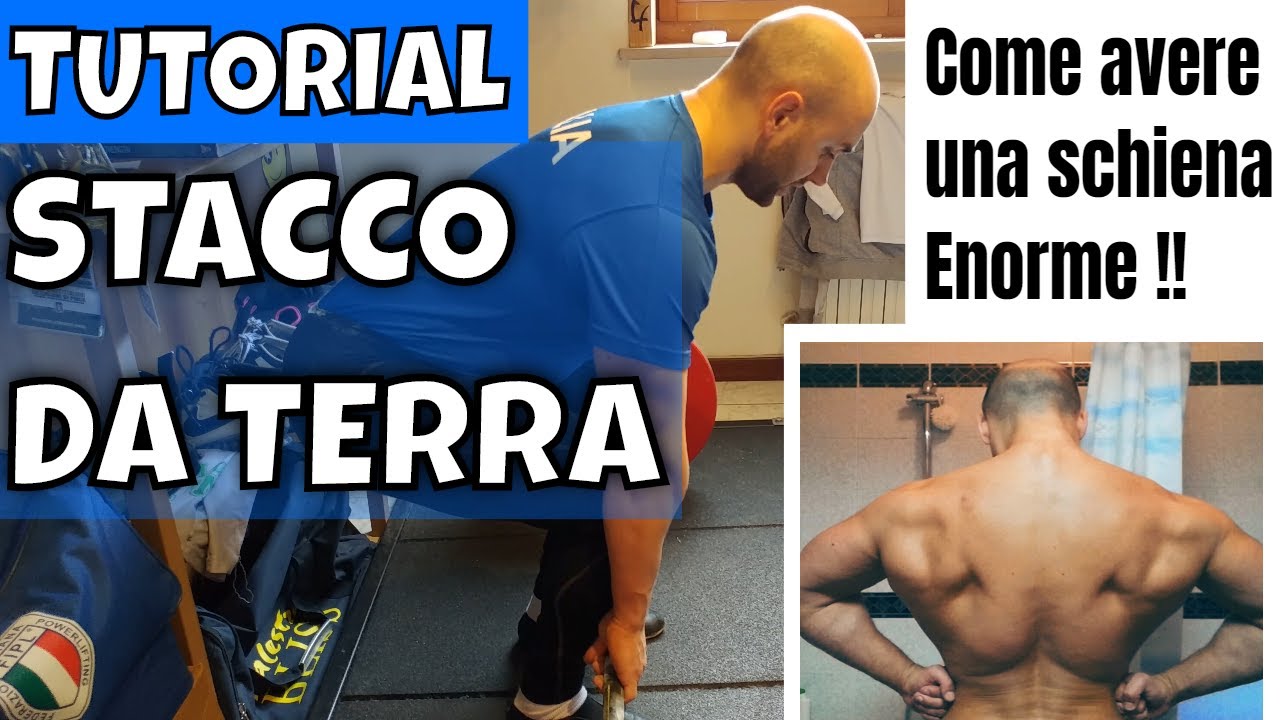 COME FARE LO STACCO DA TERRA REGULAR - DEADLIFT