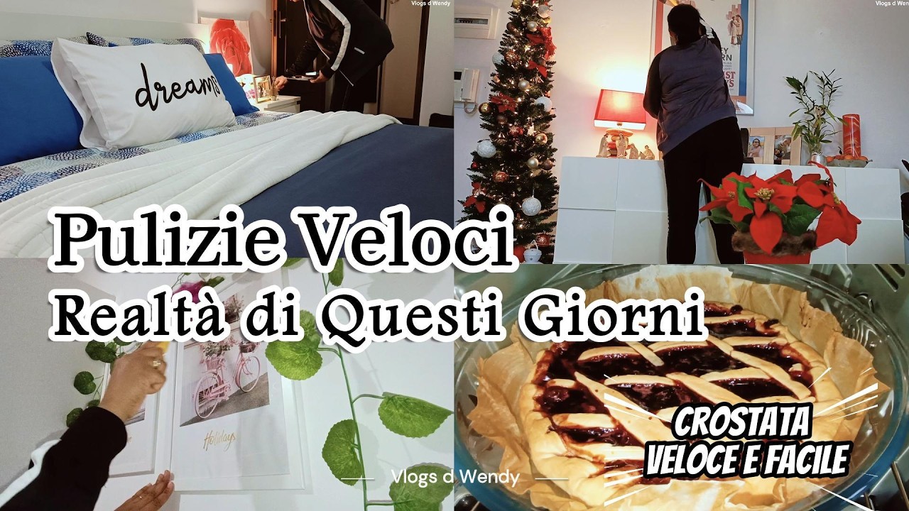 Incartiamo i Regali di Natale | Pulizia di Tutta la Casa | Ricetta 'Furba' per una Crostata Veloce