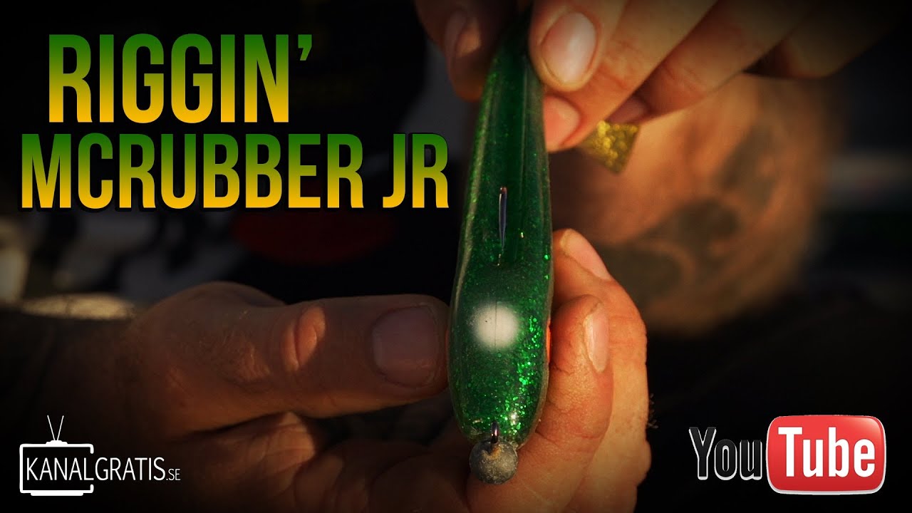 How to Rig Svartzonker McRubber Jr. | Kanalgratis.se