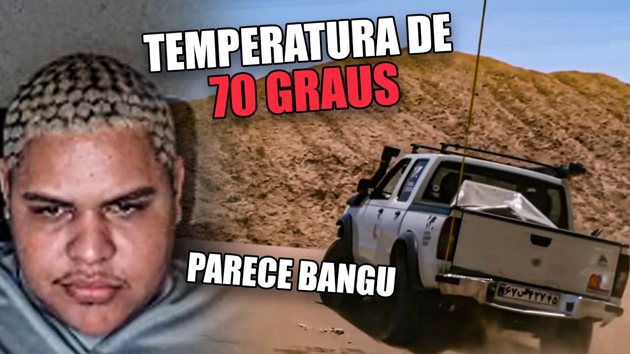 JMDECK REAGINDO: O LUGAR MAIS QUENTE DO MUNDO - 70 graus