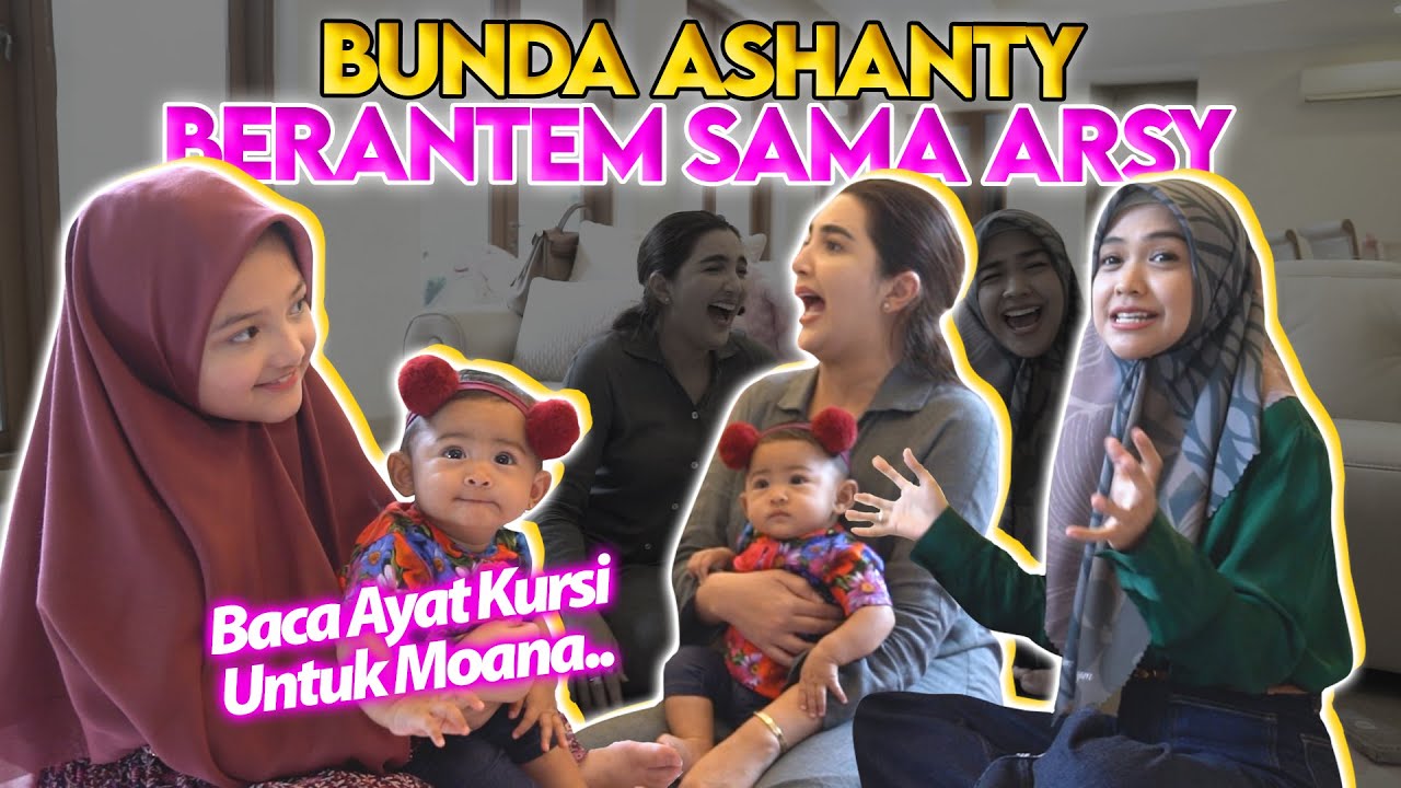 ARSY NGAJI AYAT KURSI UNTUK MOANA.. Dia Seneng Banget..
