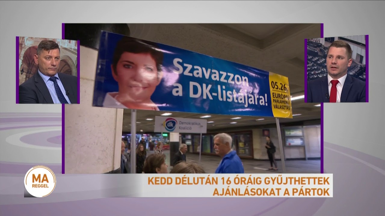 EP-v&aacute;laszt&aacute;s - Folytat&oacute;dik a csat&aacute;roz&aacute;s az ellenz&eacute;ki p&aacute;rtok k&ouml;z&ouml;tt
