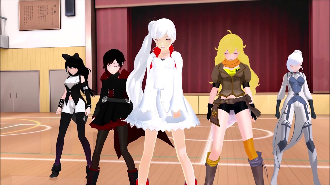 {MMD}  RWBY - Kimagure Mercy (ENGLISH COVER)