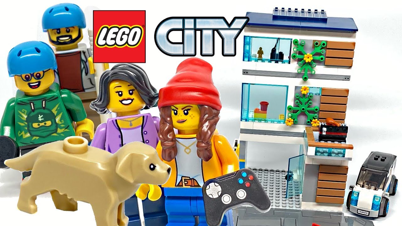 LEGO City Family House review! 2021 set 60291!