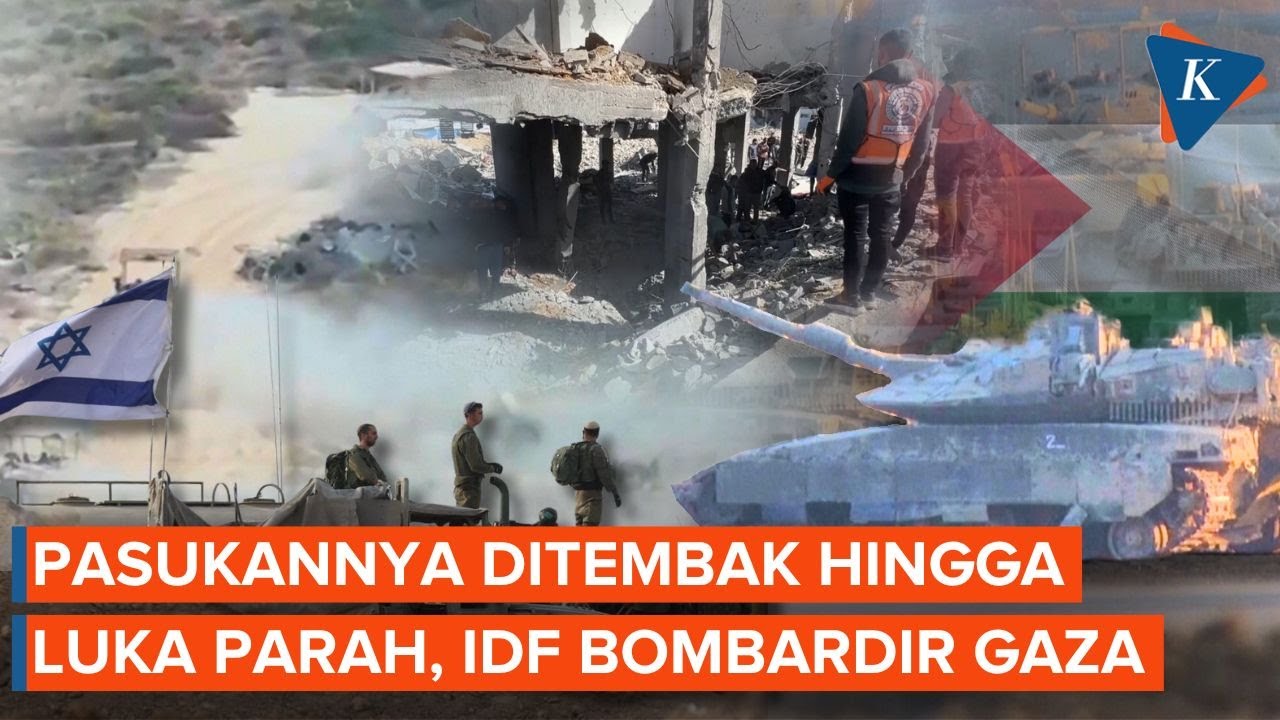 Israel Bombardir Gaza, Usai Tuding Pasukannya Ditembaki