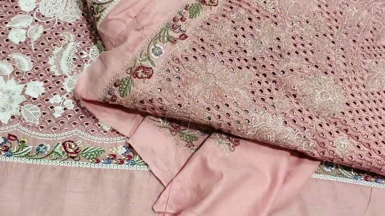 Shakar By Jazmin| 💯 Original stock | lawn and embroidery collection | new2024 vol| #foryou #fashion