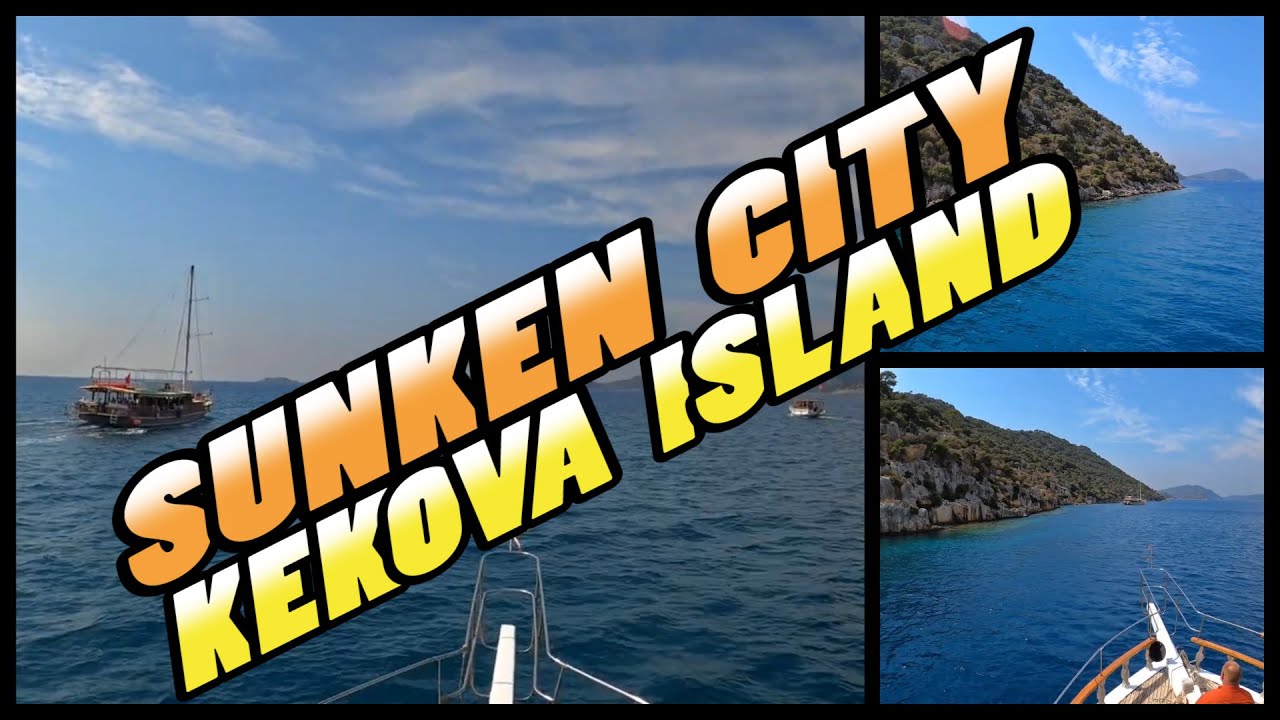 Sunken City Ruins and Kekova Island Boat Trip - Turkey (4k)