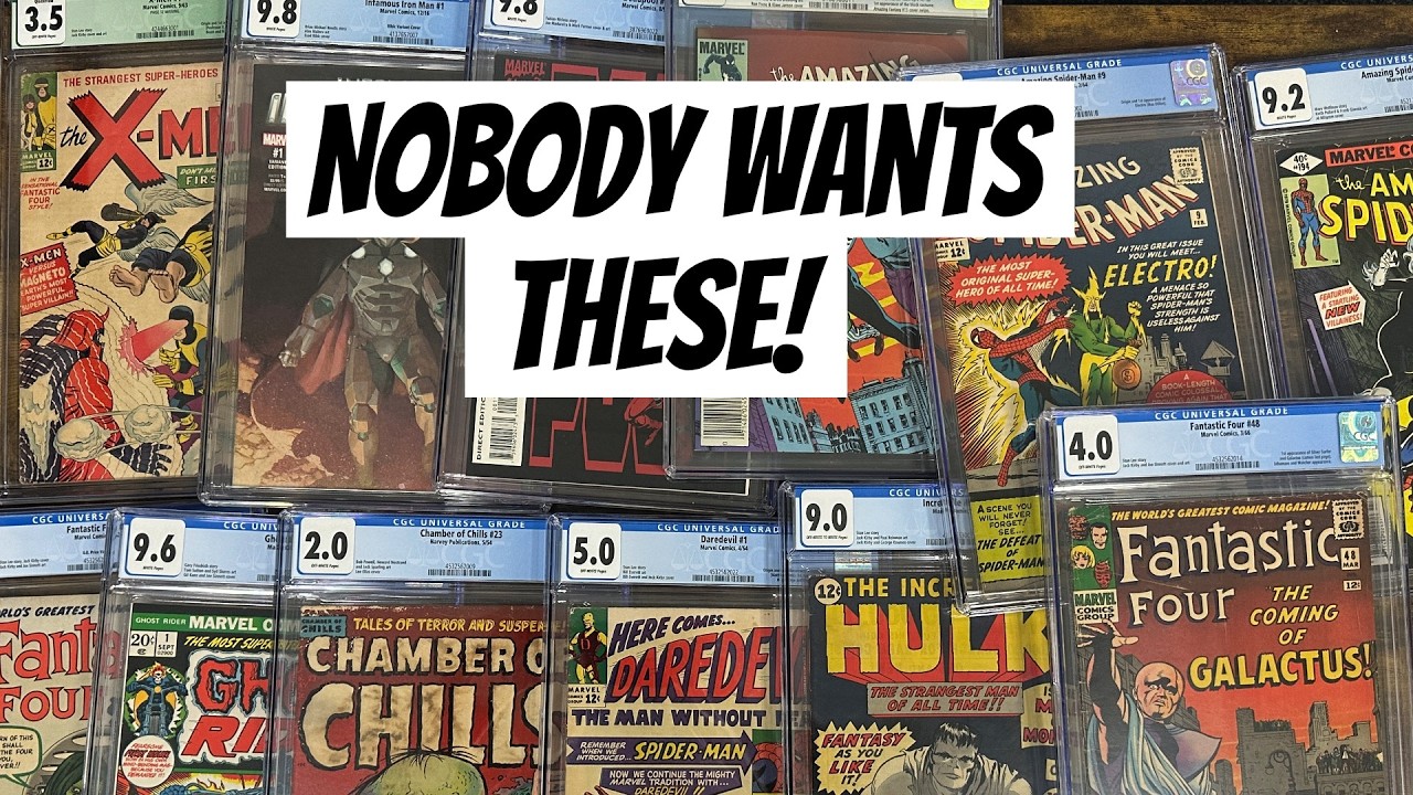 Nobody Wants Graded Comics Anymore...CGC Is Dead!