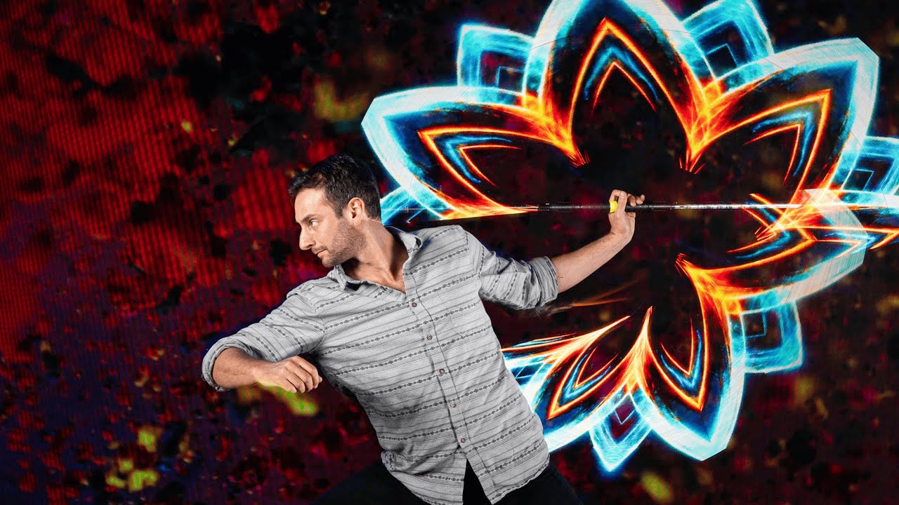 Amit Kenig: Hypnotic LED Buugeng & Visual Staff Performance