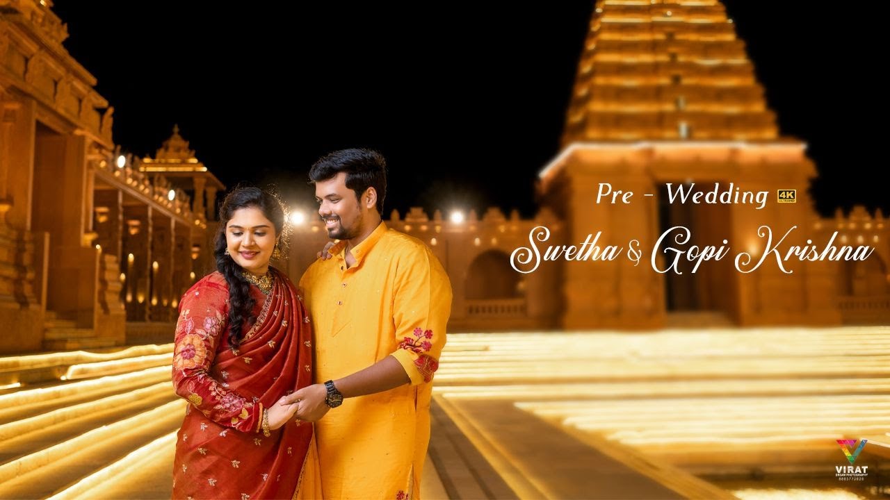 Swetha & Gopi Krishna Pre wedding 4K Teaser by Virat photography at Raw studios