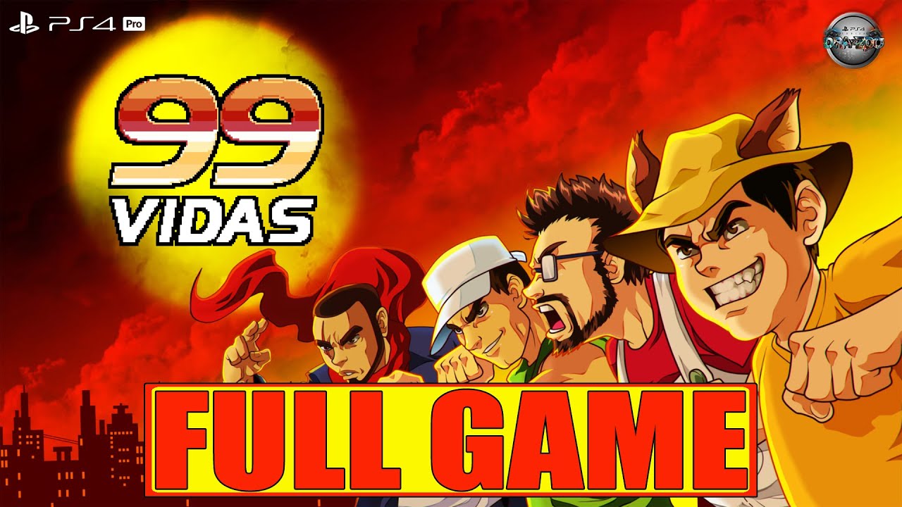 99Vidas FULL GAME Walkthrough Gameplay PS4 Pro (No Commentary)