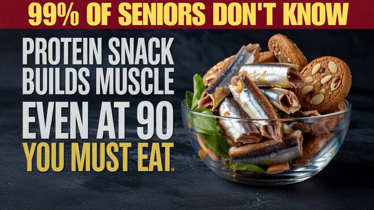 Build Muscle After 70: High Protein Bedtime Snacks You Must Eat | Senior Health Tips
