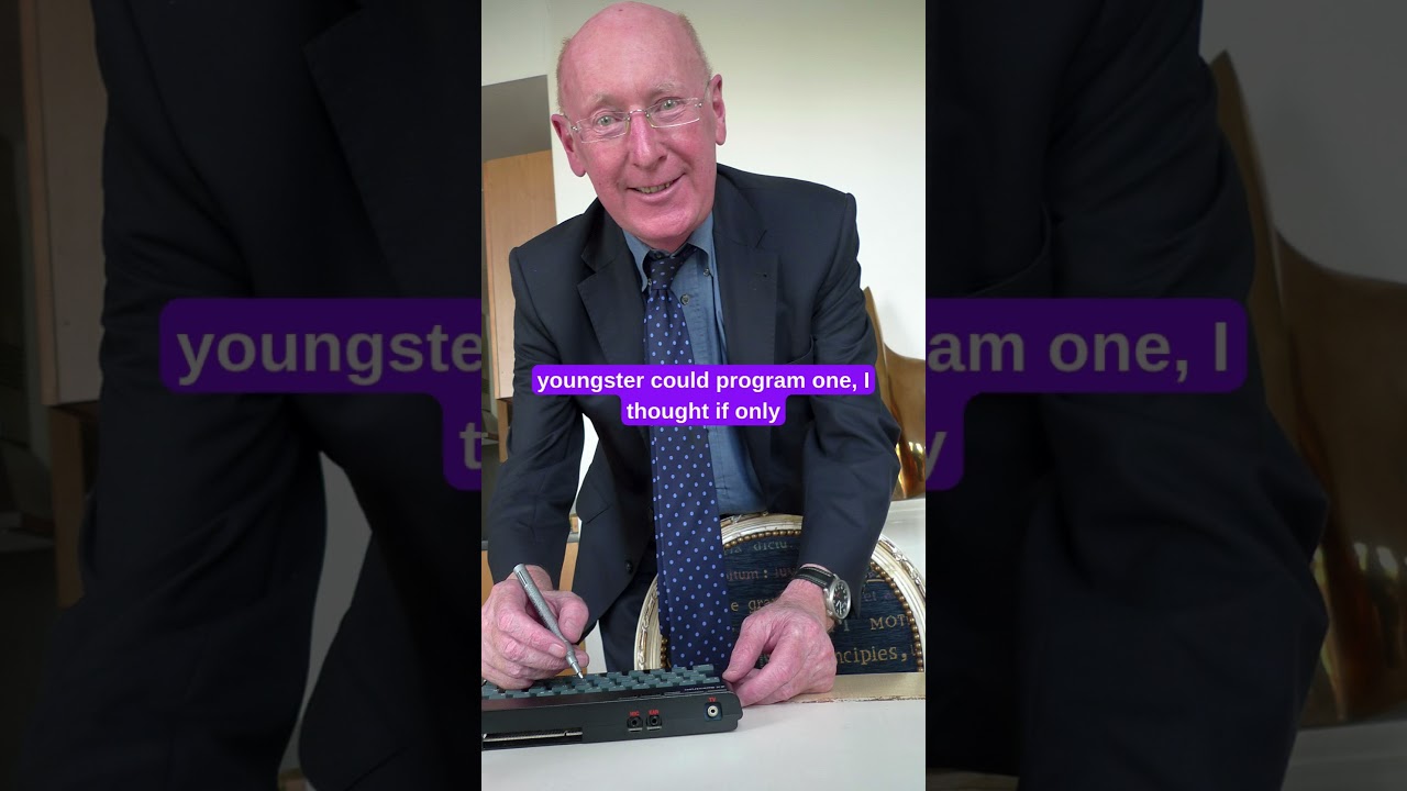 Sir Clive Sinclair's idea for a computer #shorts