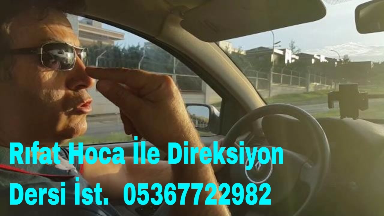 Yolda Aracı Sağa Sola Kaçırma ve Şeridi Tutturamama Nedeni ( Direksiyon Dersi 05367722982 )
