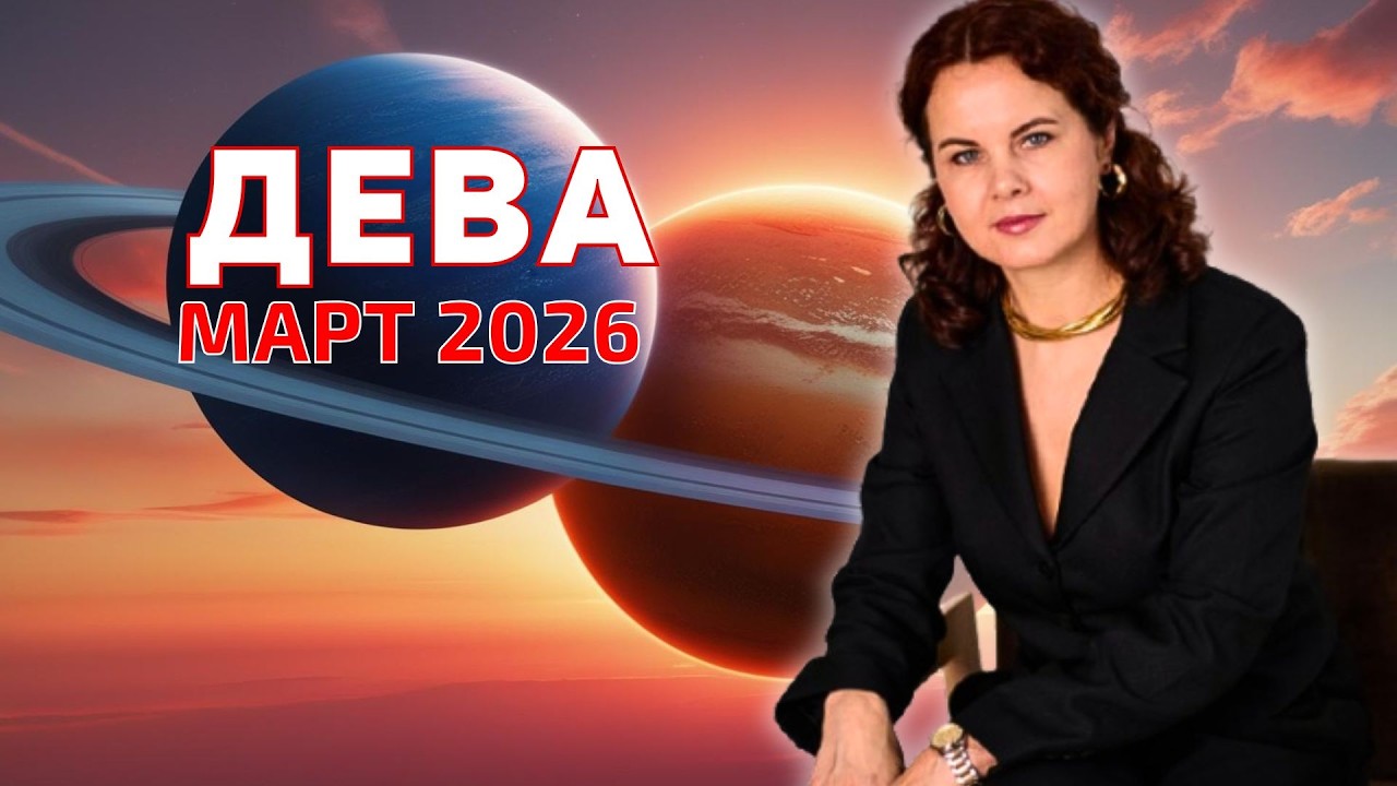 ДЕВА - ГОРОСКОП НА МАРТ 2026г. от МАРИНЫ ЯРОШУК
