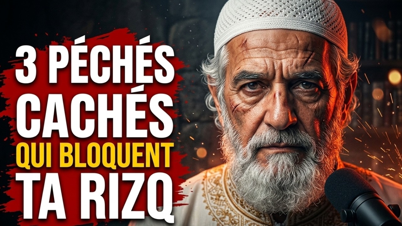 3 Péchés Cachés Qui BLOQUENT Ta Rizq Même Si Tu Pratiques