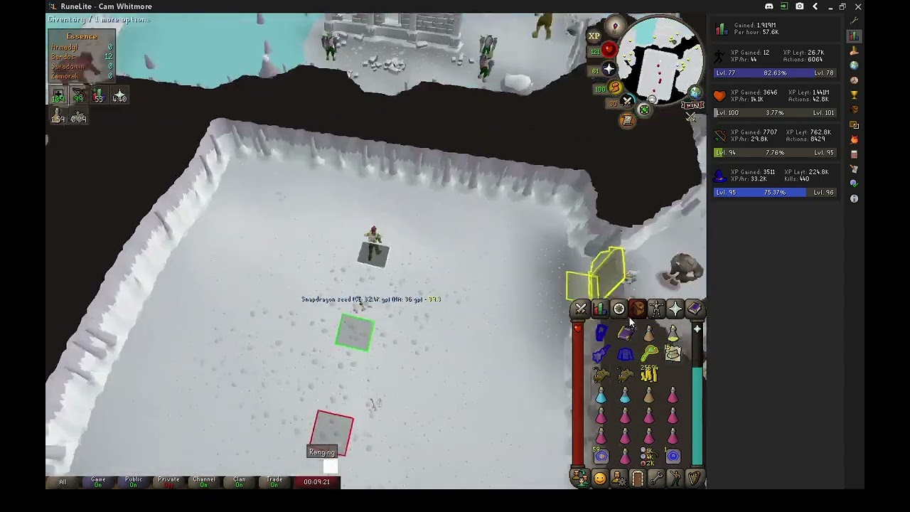 OSRS Solo Bandos Altar Door Bowfa Method - Full Trip
