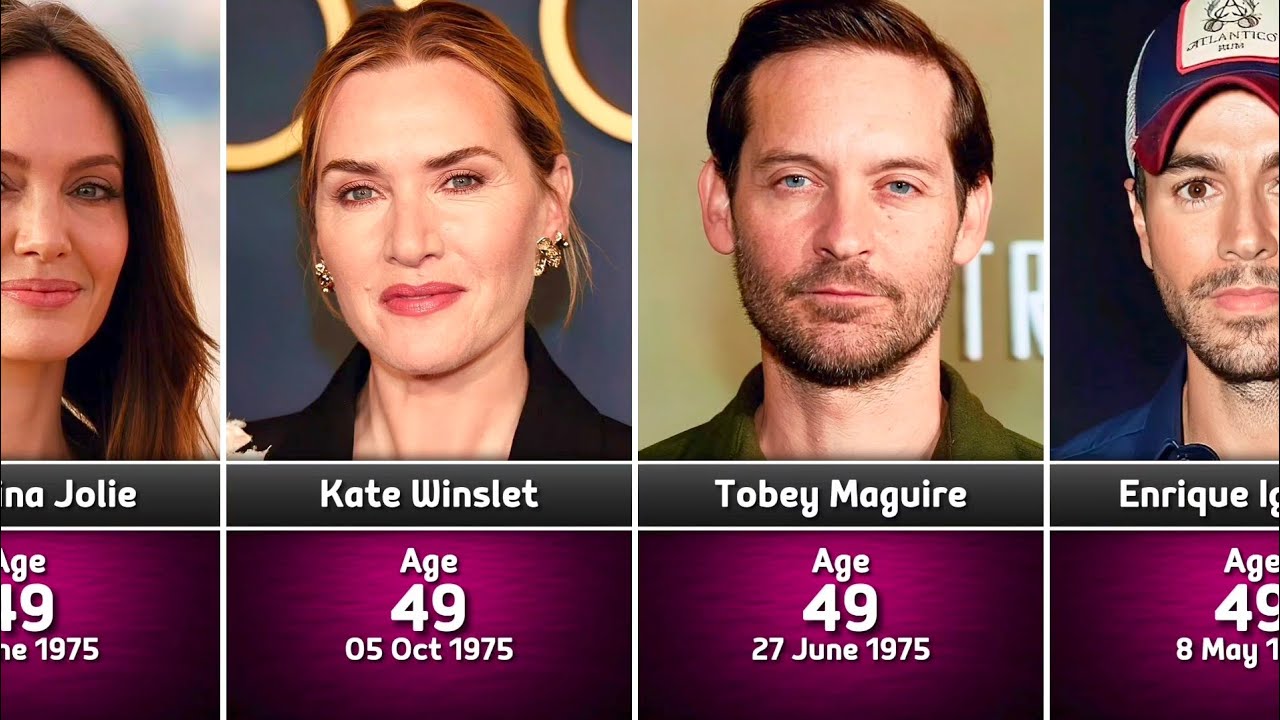 Celebrities who will turn 50 in 2025