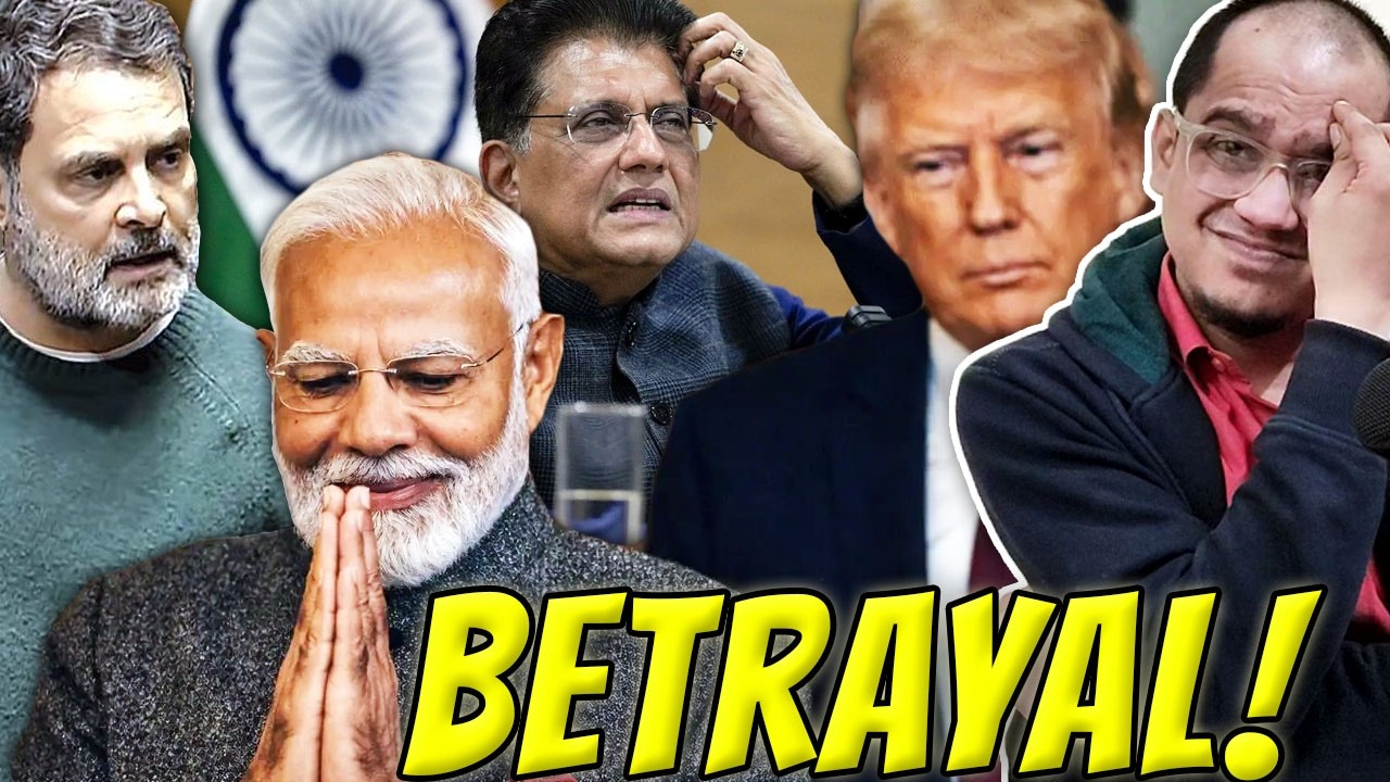 NARENDRA MODI - PIYUSH GOYAL & BJP EXPOSED BY TRUMP 