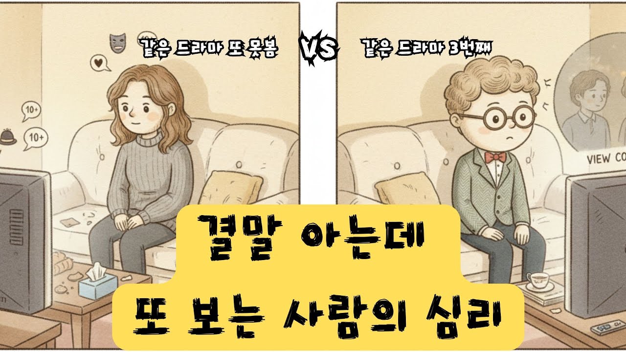 혹시 같은 드라마 최소 3번 이상 보신 경험 있으신가요?