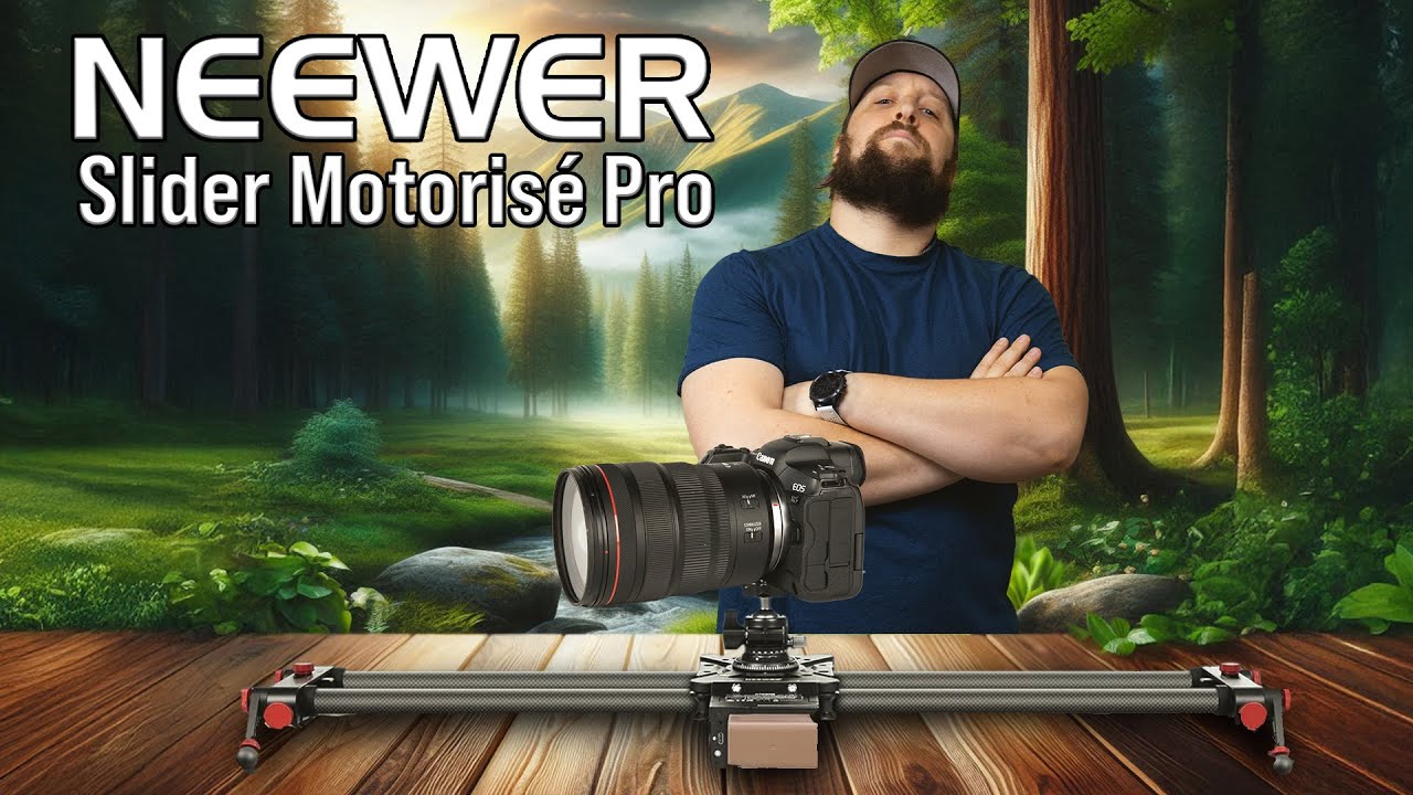 Le slider motorisé à petit prix ! Test du Neewer Motorized Slider 80cm