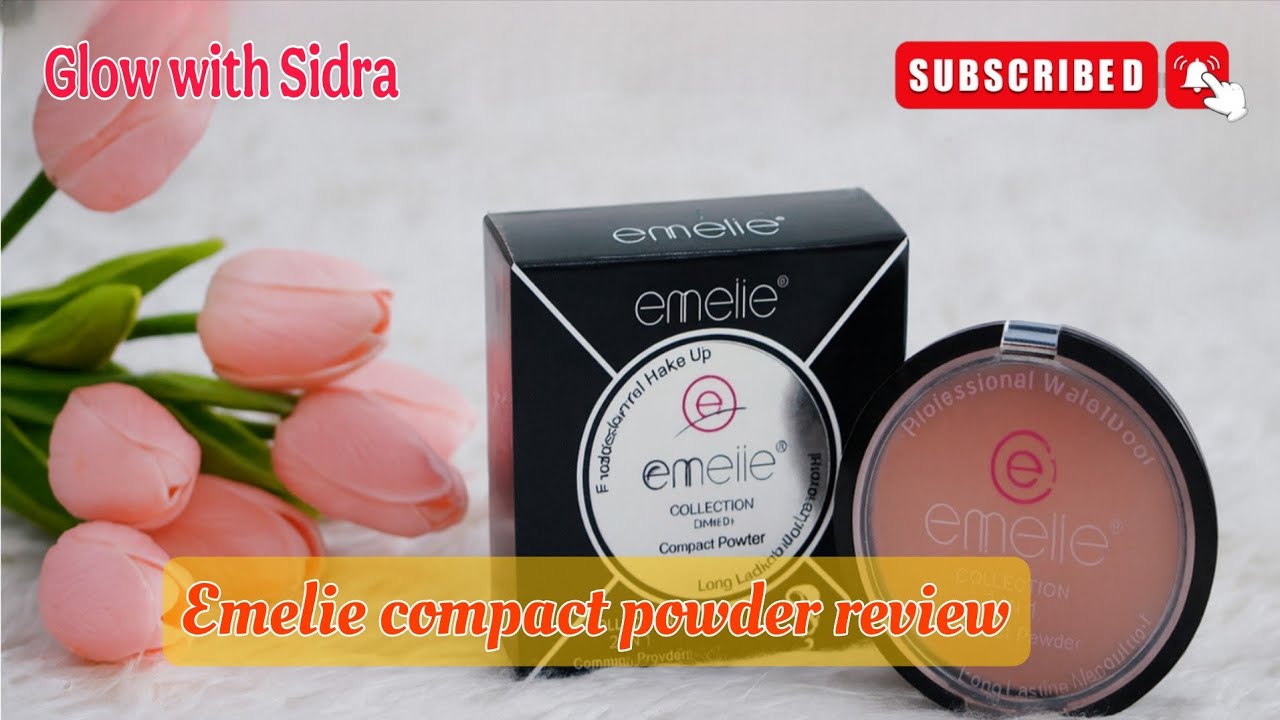 Emelia compact powder 2 in 1 review / Affordable compact powder review 