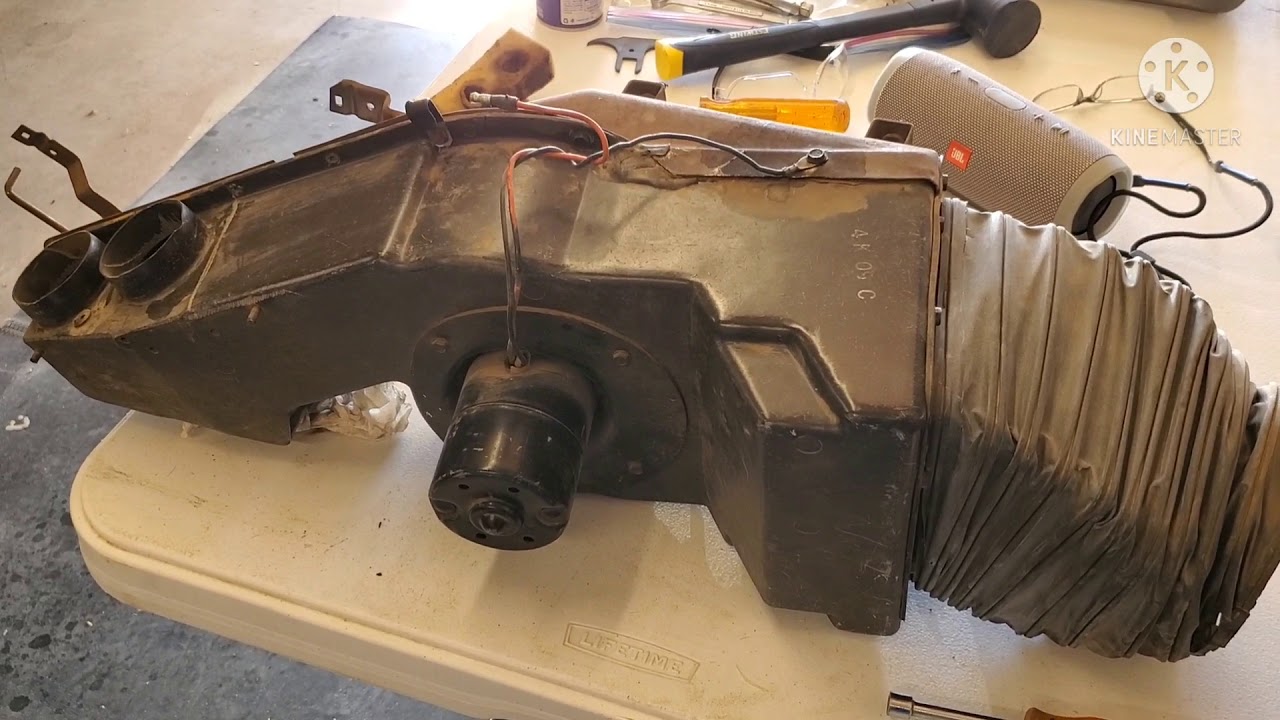 Classic Bronco heater core replaced.