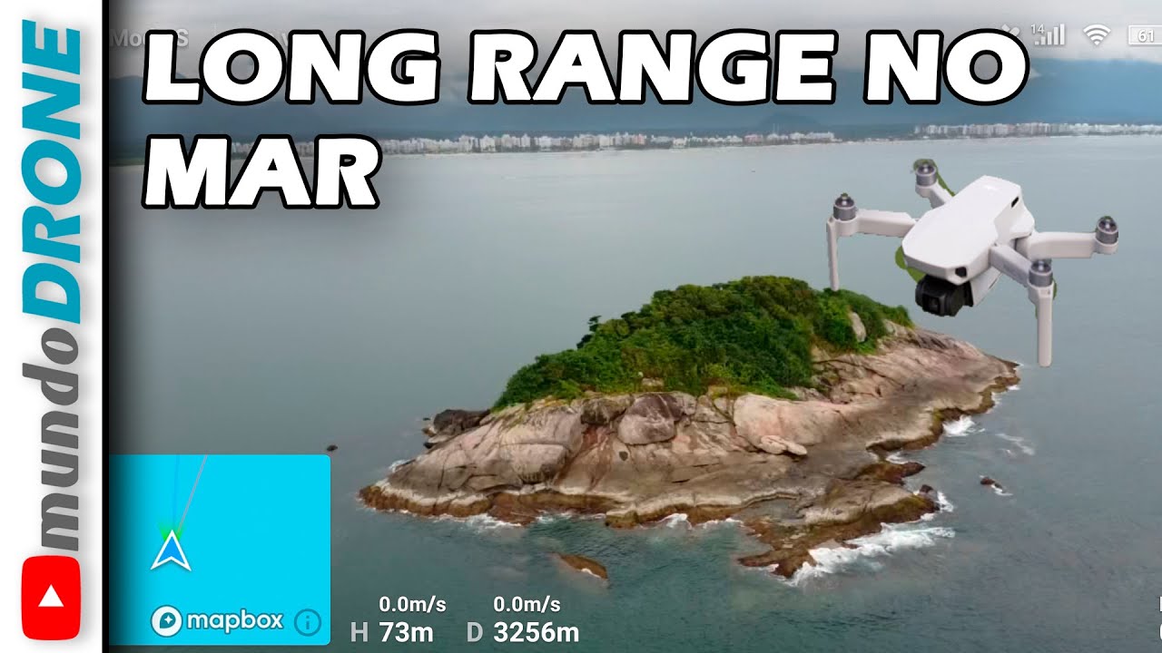PRIMEIRO VOO no DJI MAVIC MINI, conversando durante o LONG RANGE