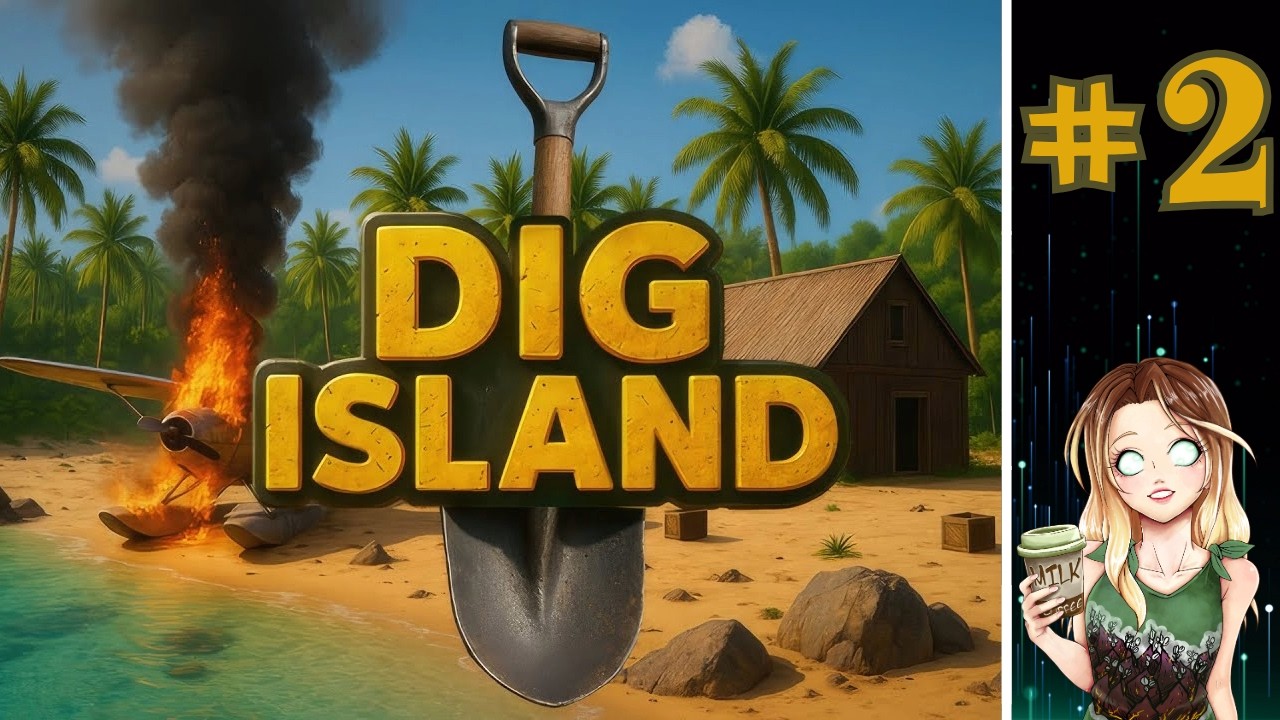 Dig Island #2 - Zawierucha, że łeb urywa! | Gameplay PL