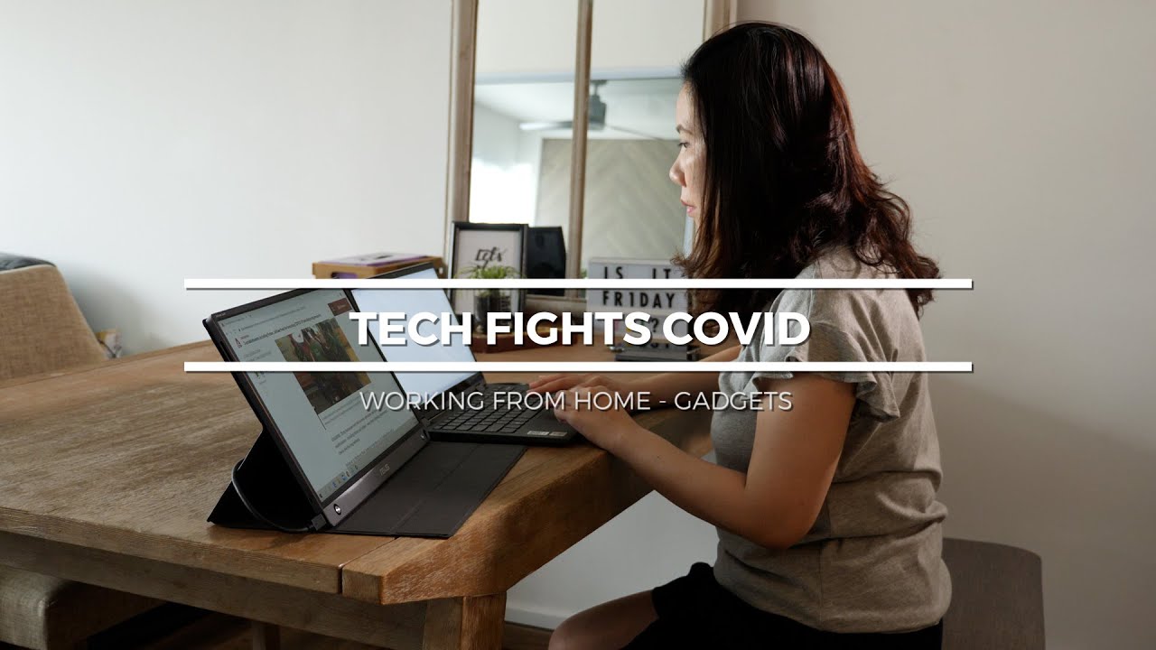 How To Improve Productivity With Gadgets At Home - Headset, Headphone, Portable Monitors - Singapore