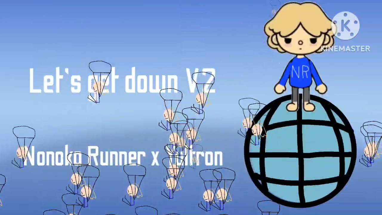 Nonoko Runner x Yultron - let's get down V2 (Official Music)
