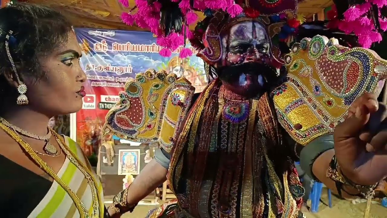 வன்னியப்புராணம்/ஸ்ரீ பெரியமாரியம்மன் நாடக கலைக்குழு #villagetherukoothu #dharmapuri_therukoothu