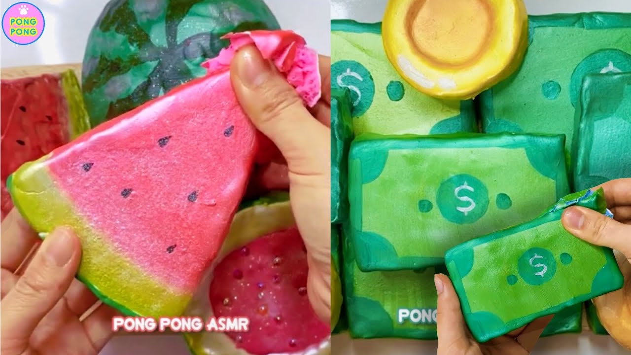 Plaster Clay Cracking 석고 점토 부수기 영상 모음 12