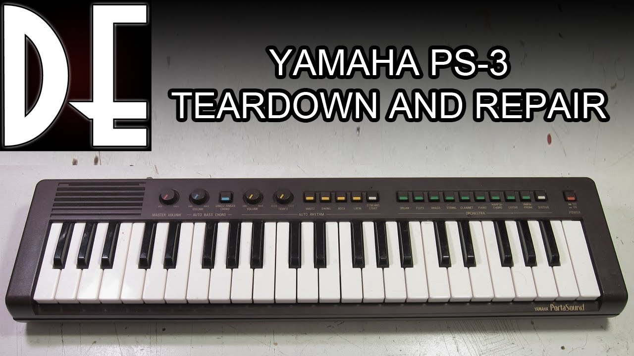 Yamaha PS-3 - Teardown and Repair