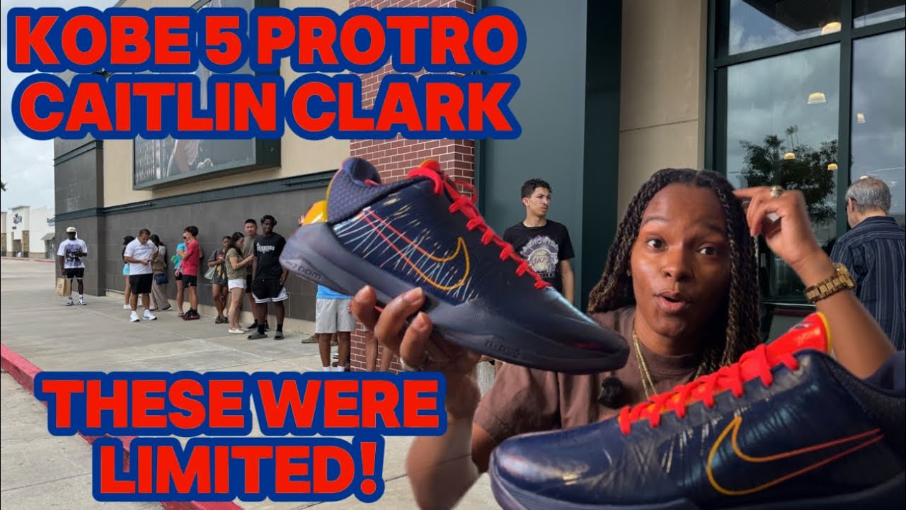 CAITLIN CLARK KOBE 5 SOLD OUT❗️ ONLY 14K on SNKRS 😳 DID YOU COP⁉️ 