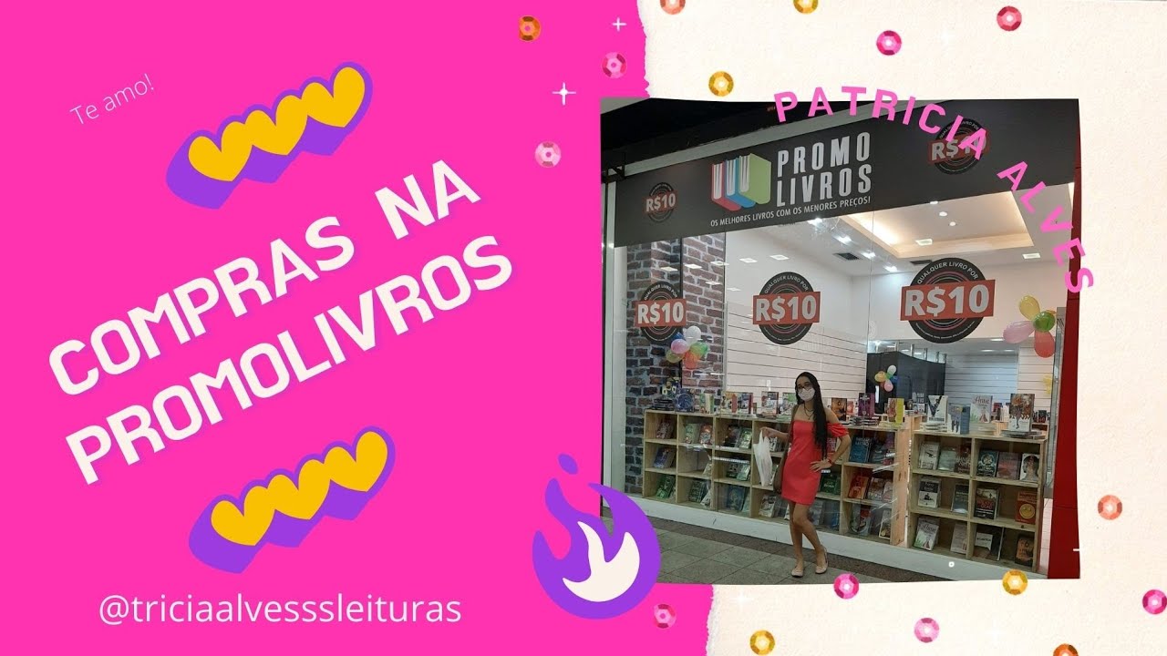 Comprando livros na PromoLivros / Patricia Alves