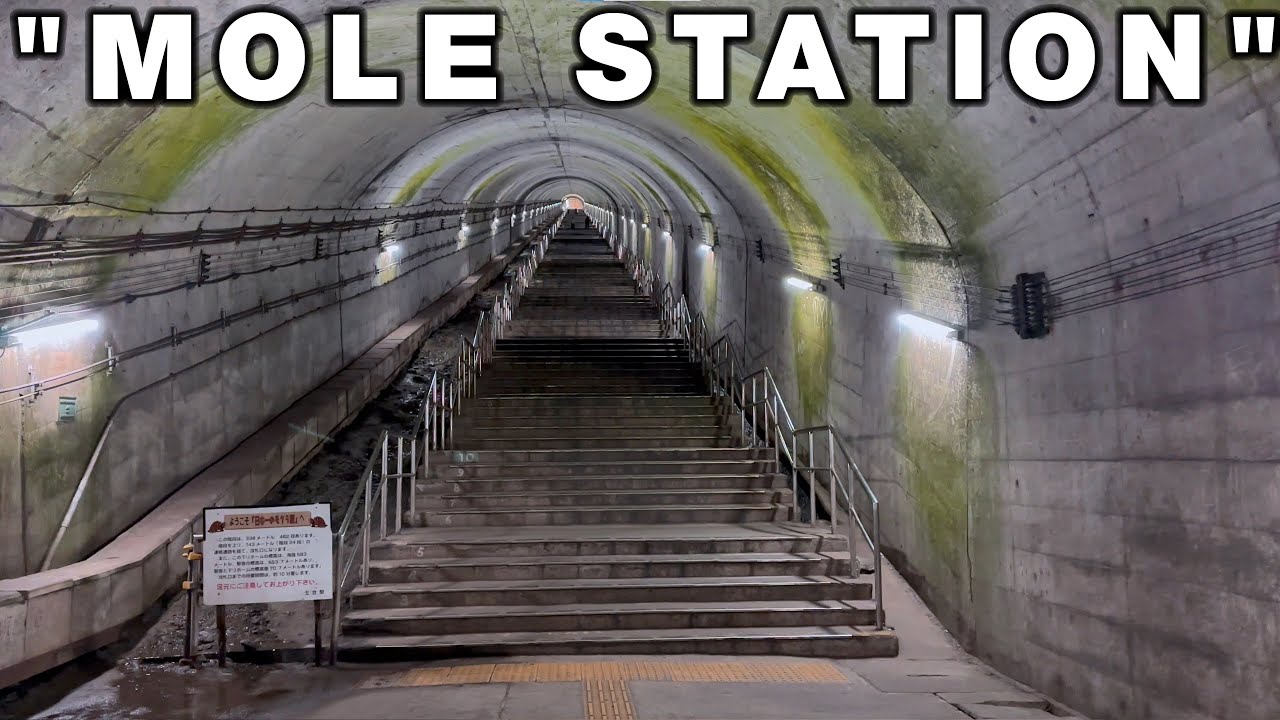 I went to Japan's DEEPEST station! - [Doai Station]