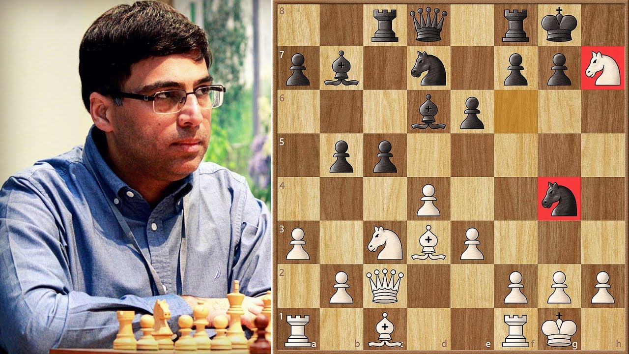 Anand's Immortal - A game for the ages! (According to Magnus Carlsen) || Remake 60fps