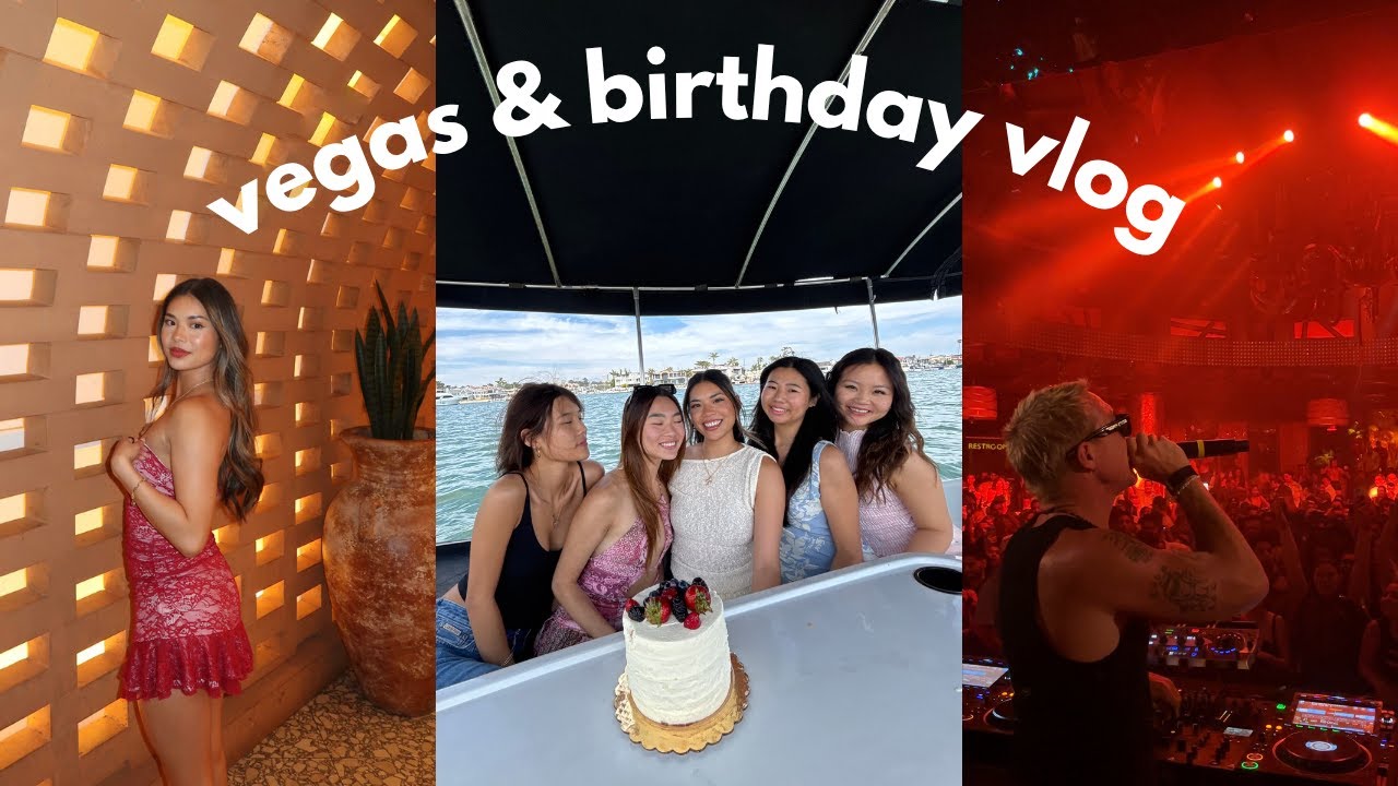 my 23rd birthday and vegas vlog!