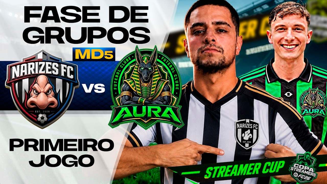LOUD CORINGA vs JUNIOR MANELLA | STREAMERS CUP FIFA 26 | JOGO 01