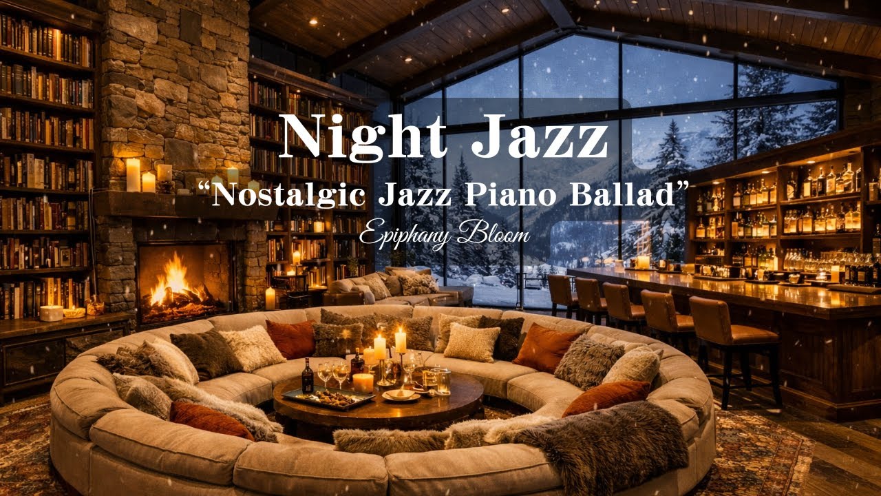 🎹Nostalgic Jazz Piano Ballad🎹 BGM  🎹ノスタルジック・ピアノ・バラード🎹