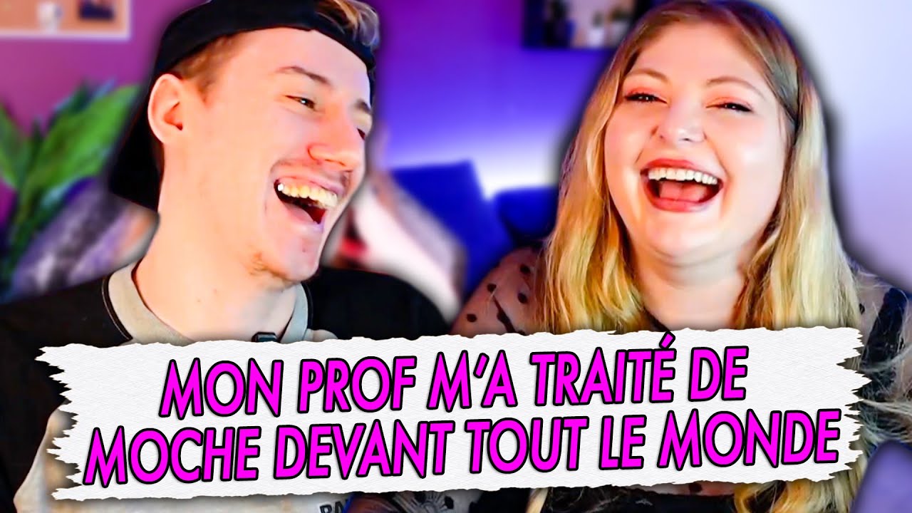 ON RÉAGIT À VOS PIRES ANECDOTES SCOLAIRES ! (vous êtes fous)