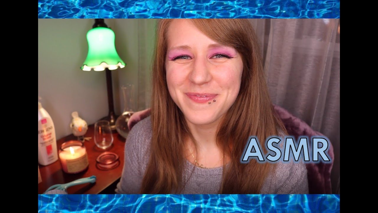 ASMR - Спа-процедуры для ног * массаж, лосьон, ролик, водяная ванна