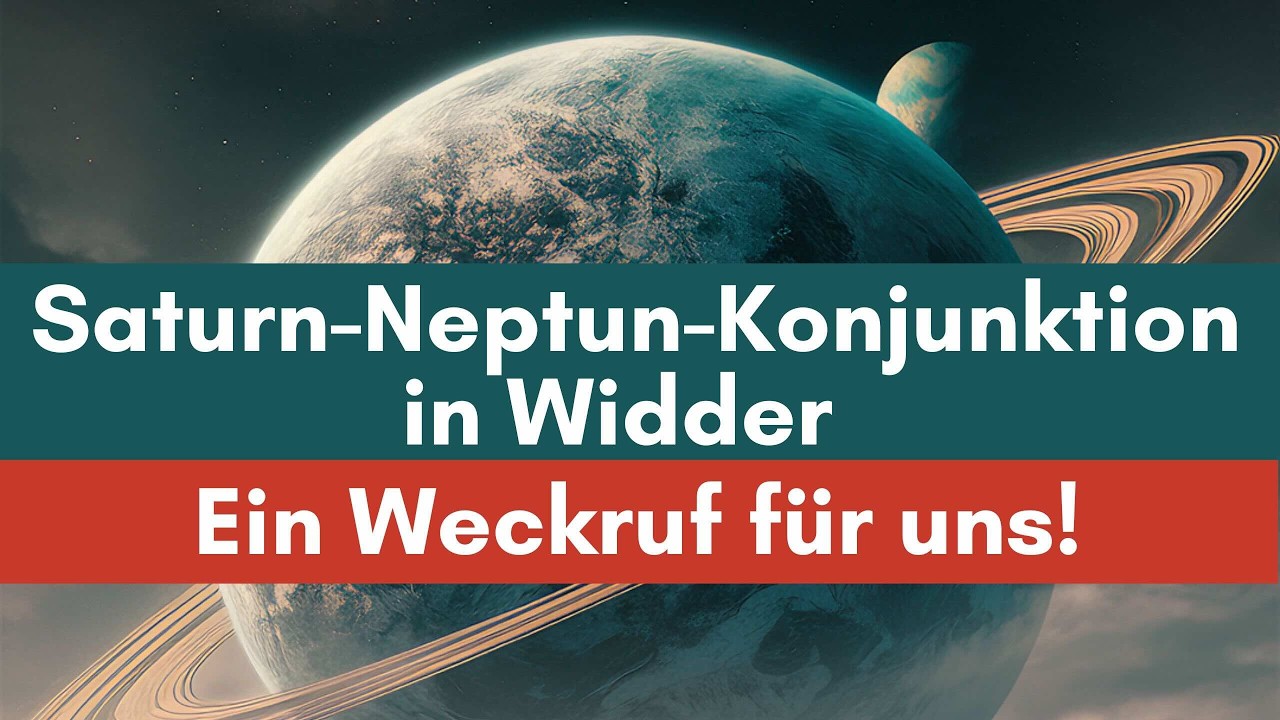Ein Weckruf für uns: Saturn-Neptun-Konjunktion im Widder