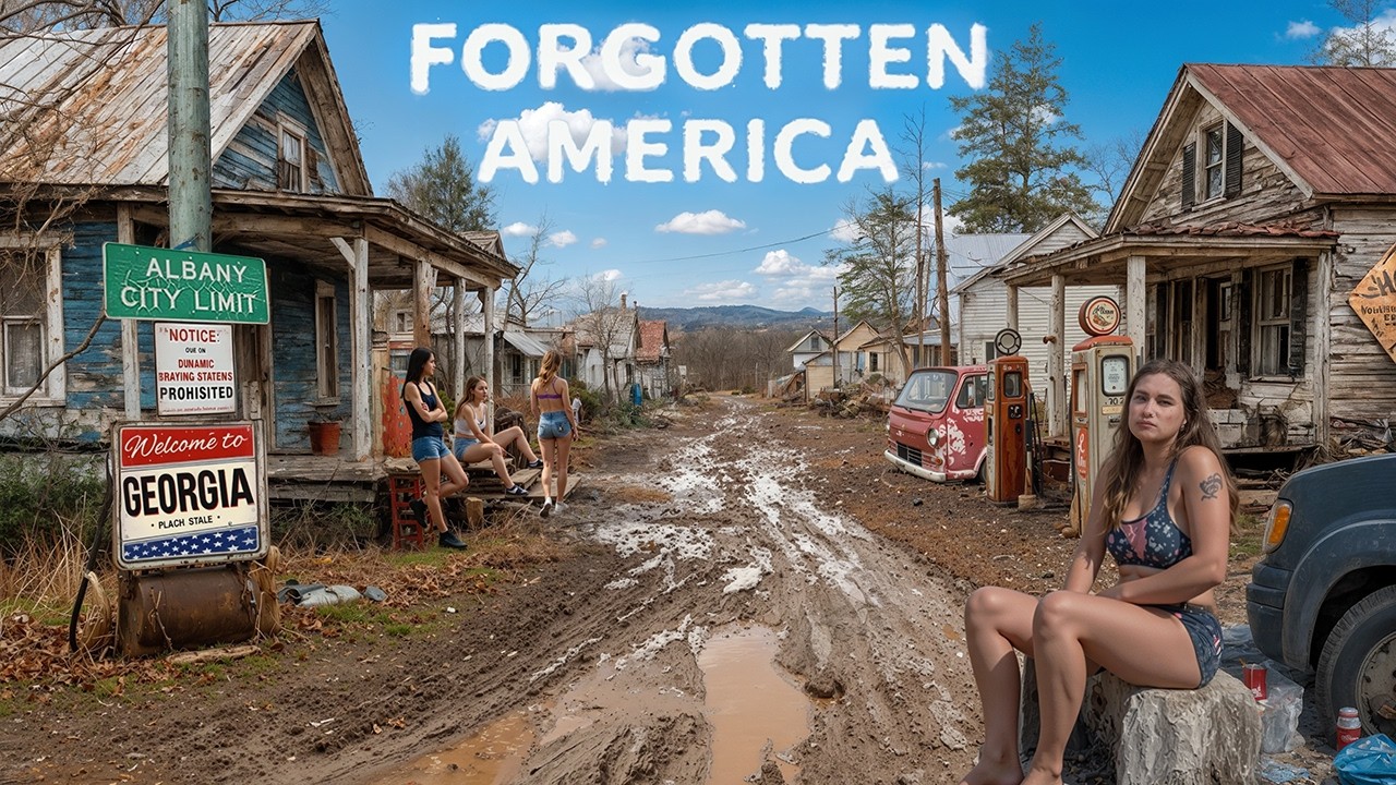 ISOLATED in AMERICA!! 15 Struggling Small Towns in Georgia That Are Quietly Falling Apart